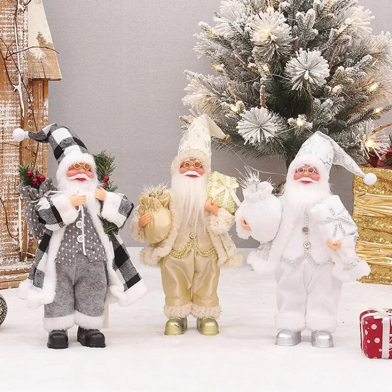 Santa Claus Holiday Figurine – Seasonal Home and Party Décor - Home Fads