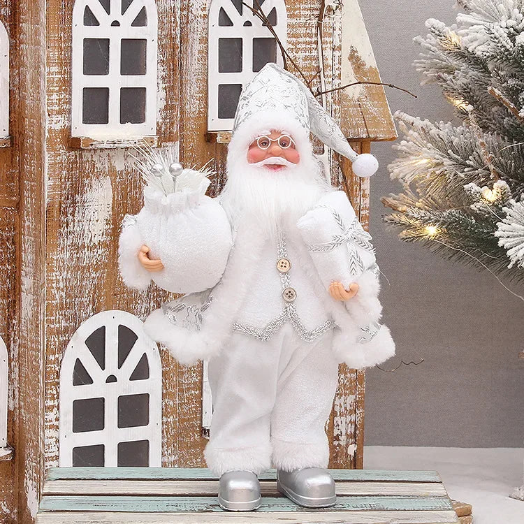 Santa Claus Holiday Figurine – Seasonal Home and Party Décor - Home Fads