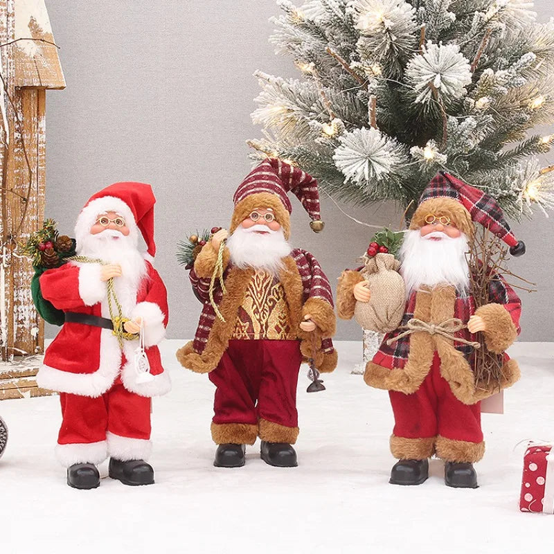 Santa Claus Holiday Figurine – Seasonal Home and Party Décor - Home Fads