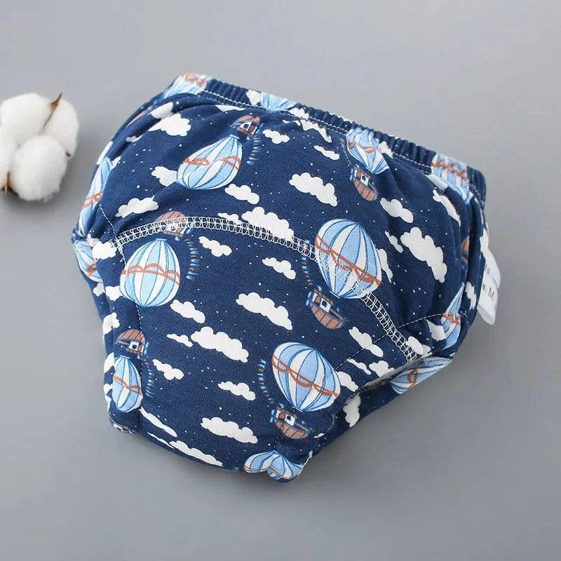 Premium Reusable Cotton Training Pants for Toddlers | Breathable Washable Undergarments - Home Fads