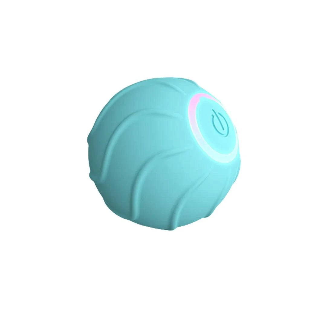 Smart Interactive Cat Toy: Automatic Bouncing Ball for Self Play with LED Lights and Sound Sensor - Rolling or Jumping Variants - Home Fads
