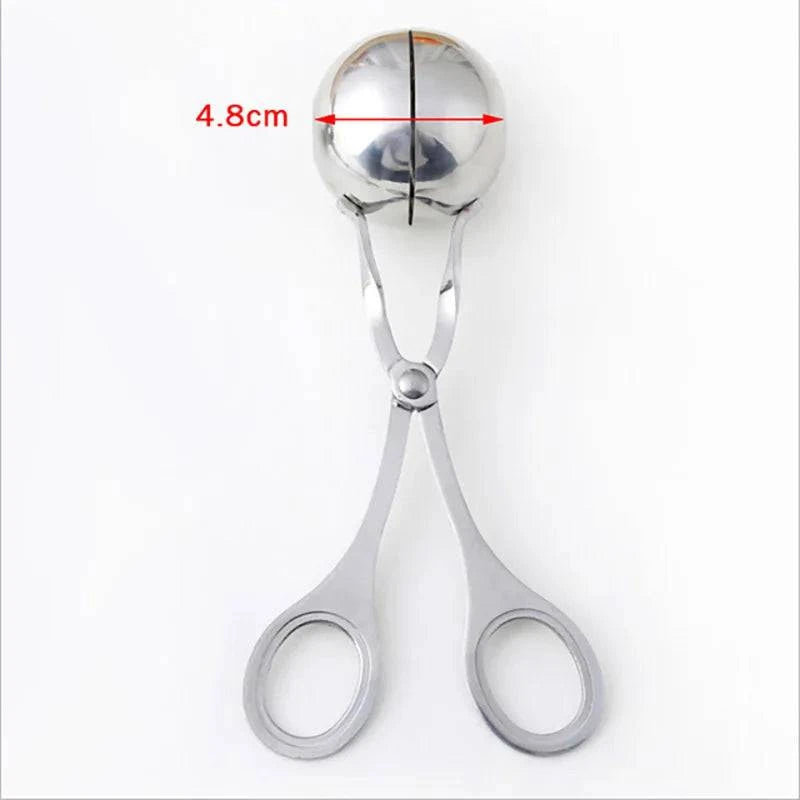 Stainless Steel Meatball Maker Clip – Multi-Purpose Kitchen Tool - Home Fads