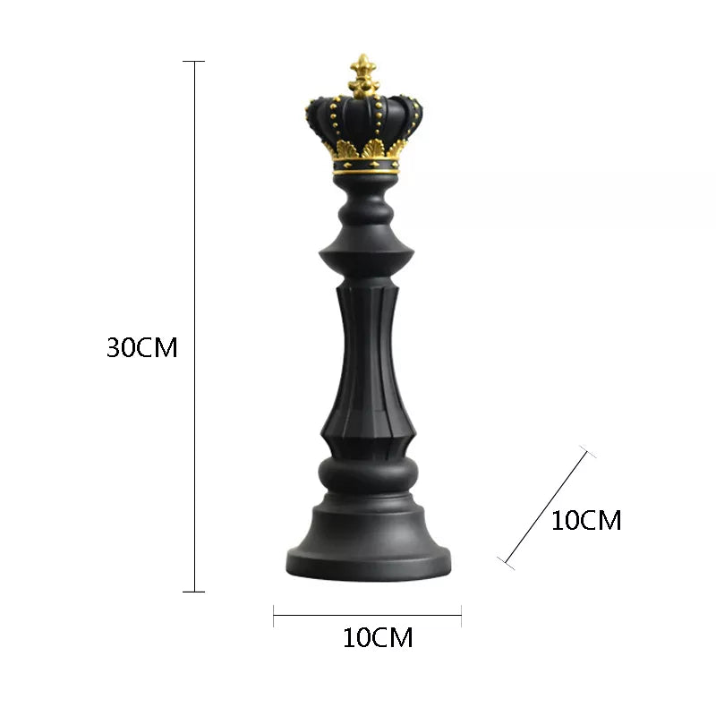 Strategic Elegance: Chess Resin Sculptures for Stylish Home Accents - Home Fads