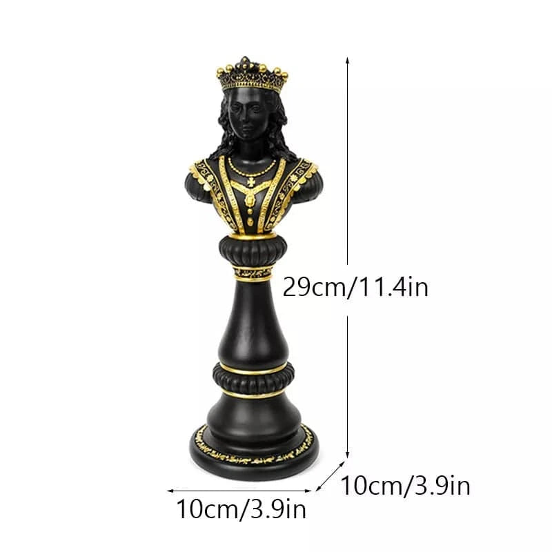 Strategic Elegance: Chess Resin Sculptures for Stylish Home Accents - Home Fads
