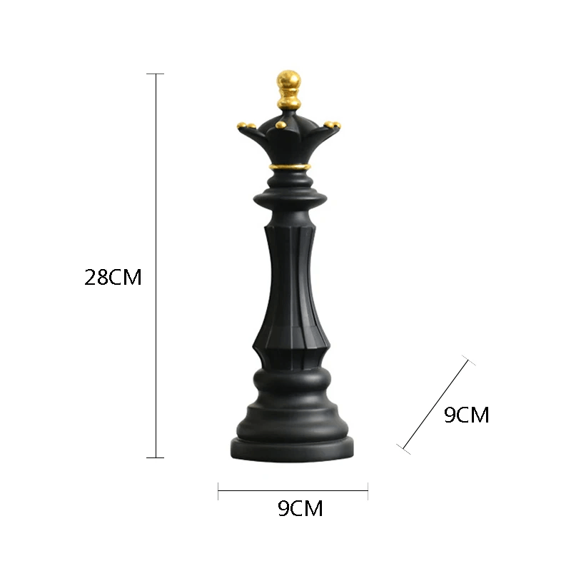 Strategic Elegance: Chess Resin Sculptures for Stylish Home Accents - Home Fads