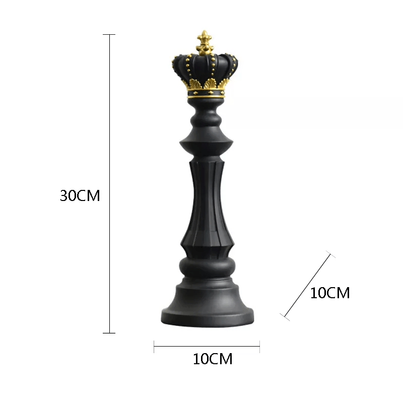 Strategic Elegance: Chess Resin Sculptures for Stylish Home Accents - Home Fads