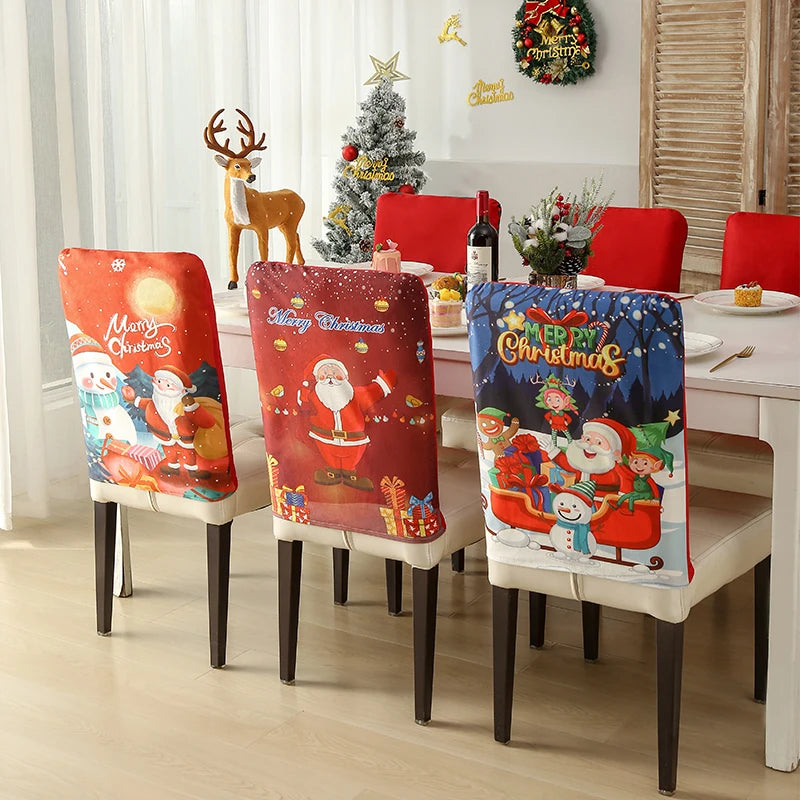 Stretchable Chair Covers – Washable Slipcovers for Festive Season and Event Seating Decor - Home Fads