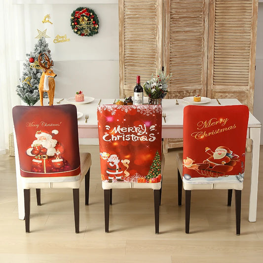 Stretchable Chair Covers – Washable Slipcovers for Festive Season and Event Seating Decor - Home Fads