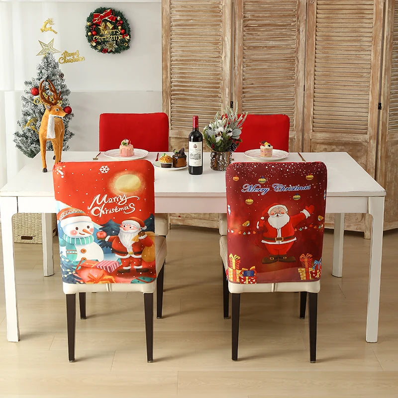Stretchable Chair Covers – Washable Slipcovers for Festive Season and Event Seating Decor - Home Fads
