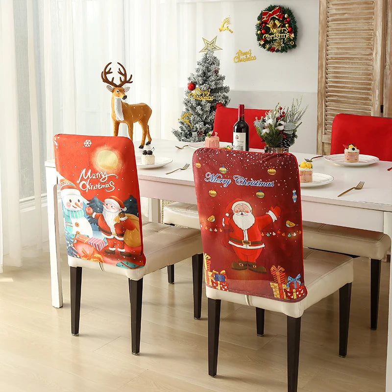 Stretchable Chair Covers – Washable Slipcovers for Festive Season and Event Seating Decor - Home Fads