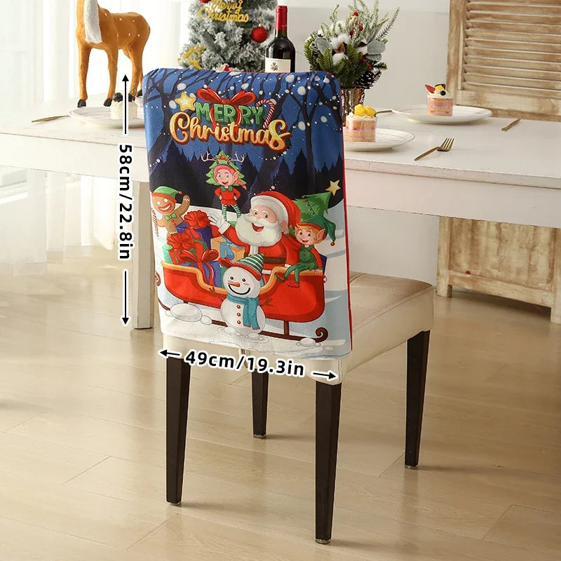 Stretchable Chair Covers – Washable Slipcovers for Festive Season and Event Seating Decor - Home Fads