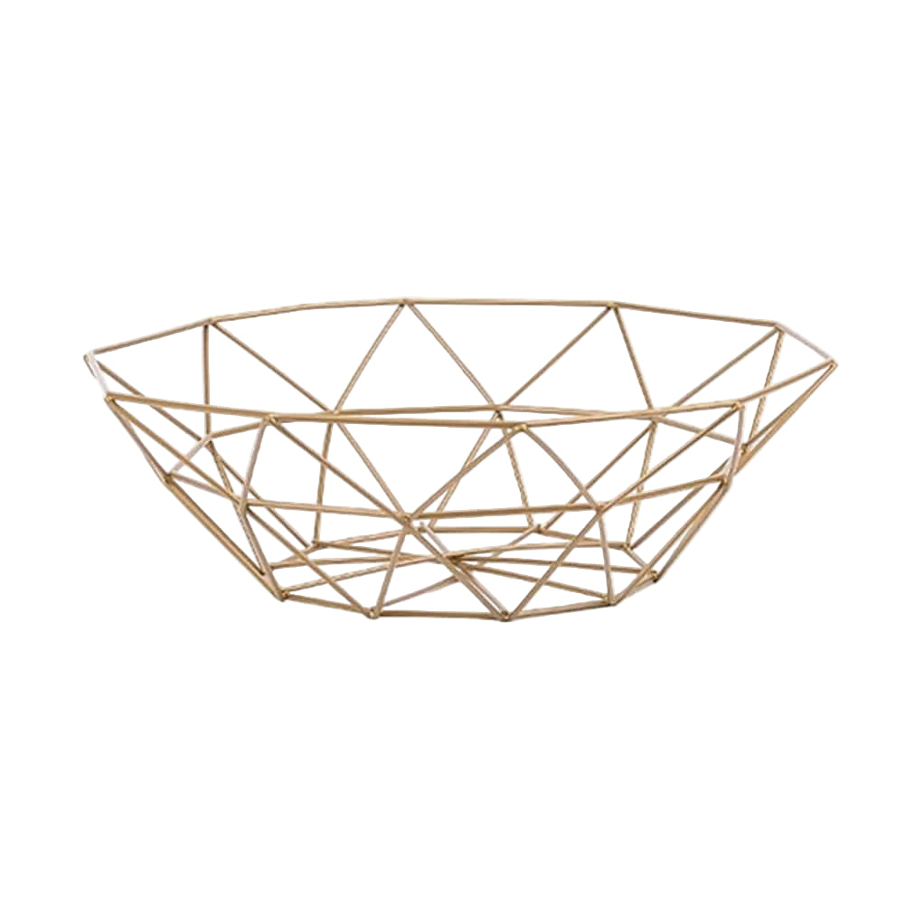 Stylish Metal Wire Fruit Basket: Choose from Four Unique Designs for Sophisticated Dining Table Decor in Black or Gold - Home Fads