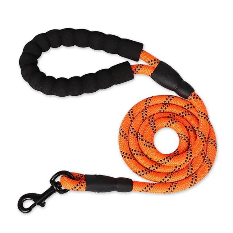 Stylish and Safe Dog Leashes with Soft Handle - Reinforced, quick release, and reflective Nylon Leash for Small, Medium, and Large Dogs - Home Fads