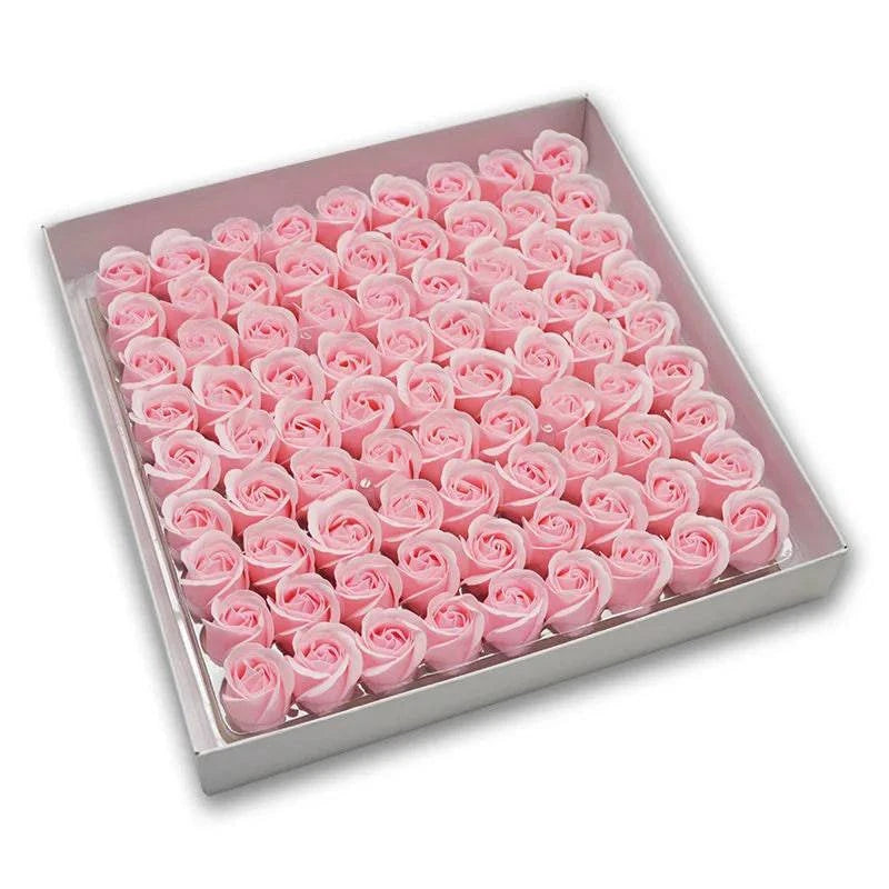 Timeless Elegance: 81-Piece Artificial Rose Flower Heads for Wedding, Engagement, and Anniversary Bouquets - Perfect Valentine's Day Gift - Home Fads