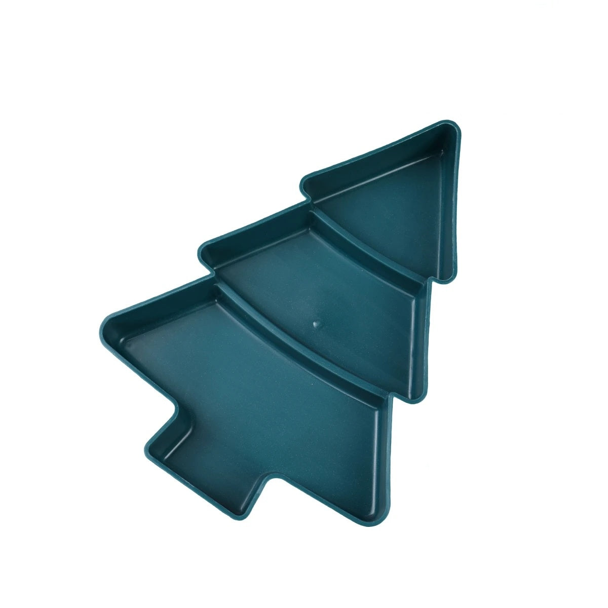 Tree-Shaped Fruit and Snacks Plate – Decorative Serving Dish for Festive Gatherings - Home Fads