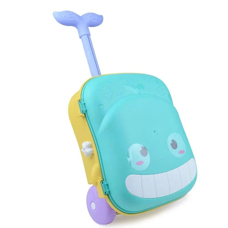 Ultimate Summer Outdoor Adventure: Children's Sand Play Water Toy Set with Handy Beach Trolley Storage Case - Home Fads