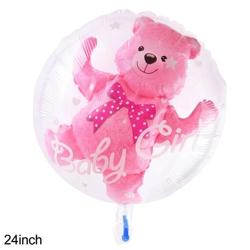 Versatile Baby Shower and Gender Reveal Party Decor Sets - Multiple Varieties Including Balloons, Banners, Photo Props, and More - Home Fads