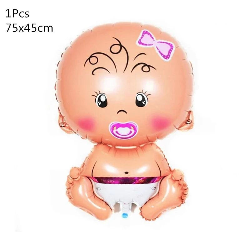 Versatile Baby Shower and Gender Reveal Party Decor Sets - Multiple Varieties Including Balloons, Banners, Photo Props, and More - Home Fads