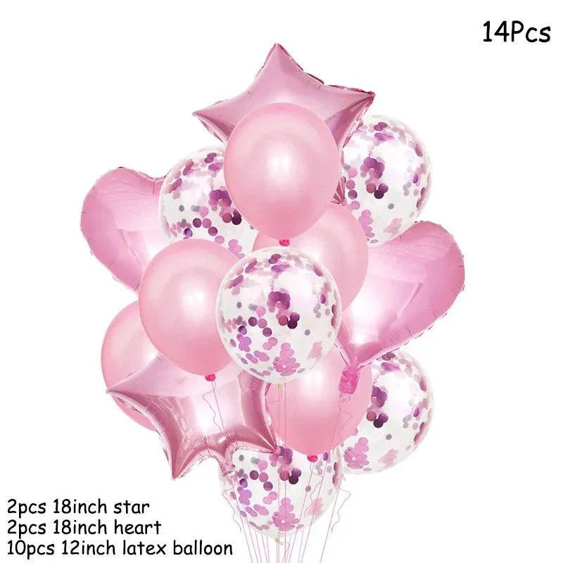 Versatile Baby Shower and Gender Reveal Party Decor Sets - Multiple Varieties Including Balloons, Banners, Photo Props, and More - Home Fads