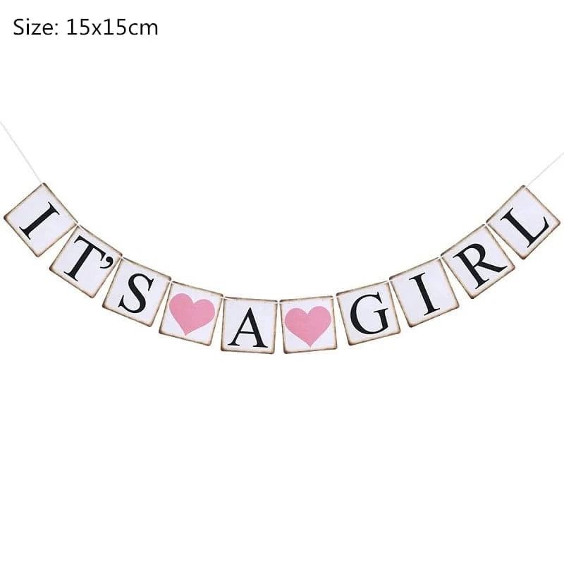 Versatile Baby Shower and Gender Reveal Party Decor Sets - Multiple Varieties Including Balloons, Banners, Photo Props, and More - Home Fads