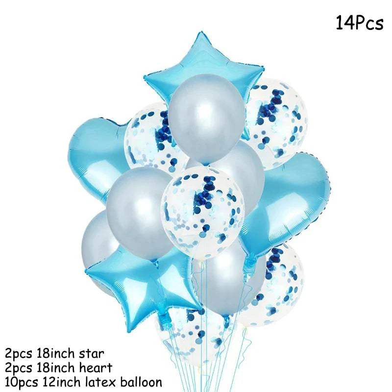 Versatile Baby Shower and Gender Reveal Party Decor Sets - Multiple Varieties Including Balloons, Banners, Photo Props, and More - Home Fads