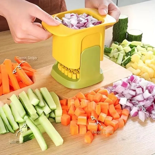 Practical Versatile Vegetable Chopper: Precision Onion Dicing, French Fries Cutting, and More - Home Fads