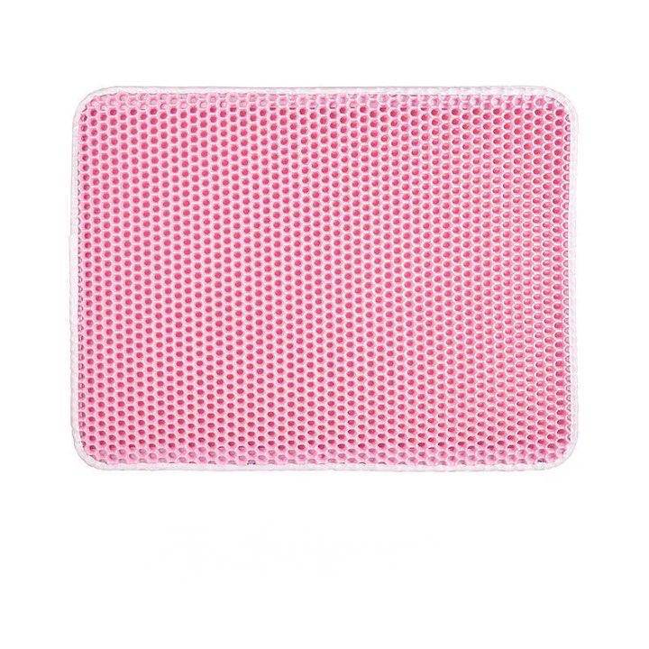 Large Cat Litter Mat - Double Layer Waterproof and Non-Slip Trapping Pad for Easy Cleaning and Mess Containment - Home Fads