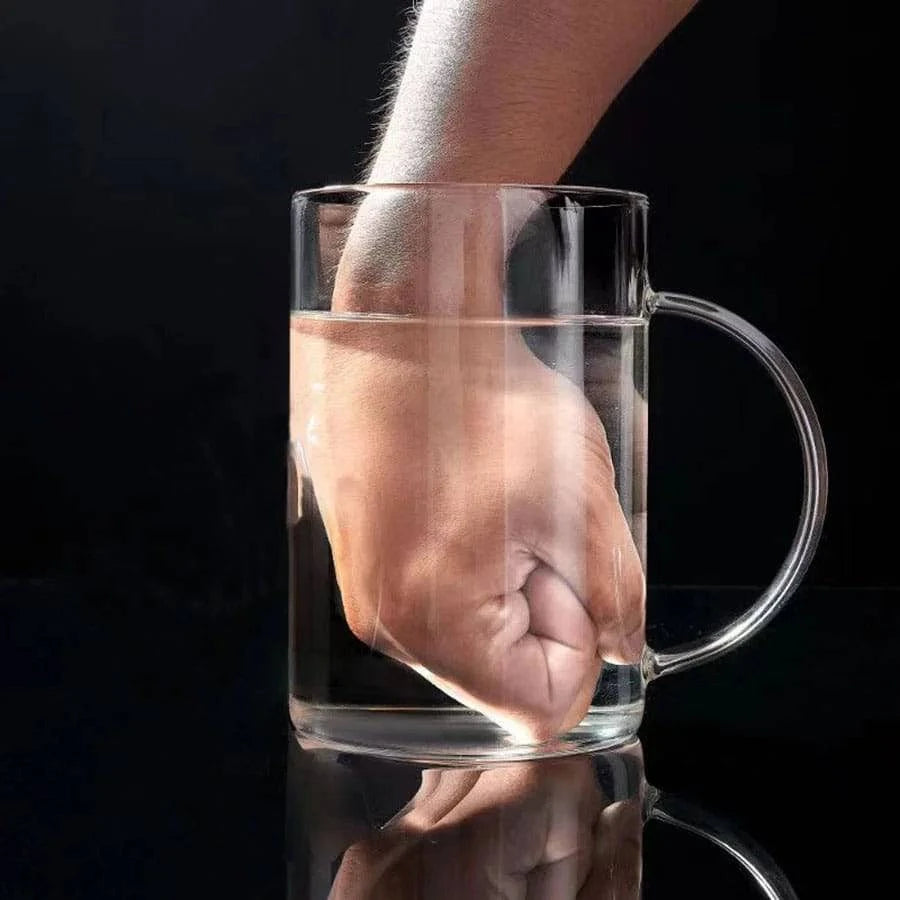 1-Liter Glass Tumbler with Lid and Straw - Versatile for Coffee Cup, Milk, Juice, Transparent Drinkware - Home Fads 