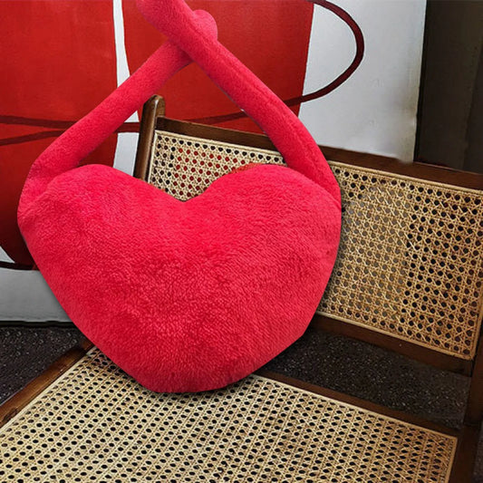 100% Bamboo Fiber Decorative Love Pillow – Luxurious Valentine's Day Gift for Couples, Friends, and Home Décor - Home Fads 