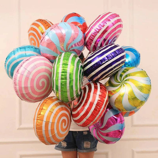 10pcs 18inch Candy Balloons Set Children Birthday Party Decorations kids Baby Shower Weeding Decoration balloons - Home Fads 