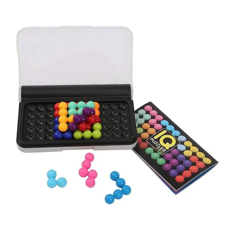 120 IQ Challenges 3D Puzzle Board Game | Classic Pyramid Plate | Logical Mind Activity | Montessori Toys for Kids & Teens | Perfect Gifts - Home Fads 