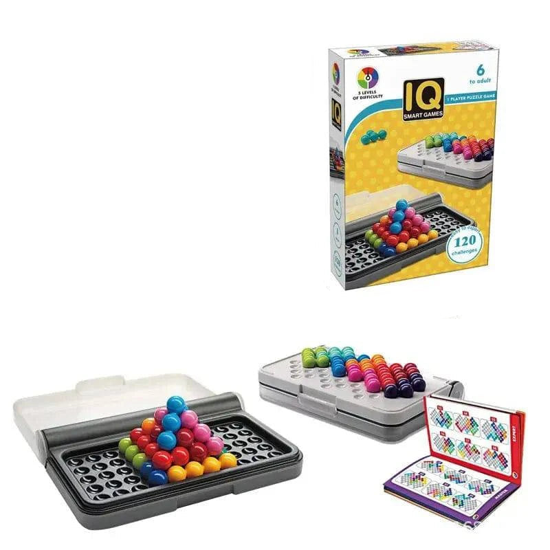 120 IQ Challenges 3D Puzzle Board Game | Classic Pyramid Plate | Logical Mind Activity | Montessori Toys for Kids & Teens | Perfect Gifts - Home Fads 