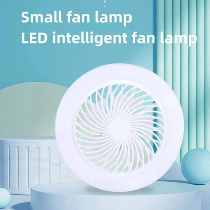 2-in-1 Dimmable LED Ceiling Fan Light with Remote Control – Three-Speed Modes & E27 Screw Base - Home Fads 