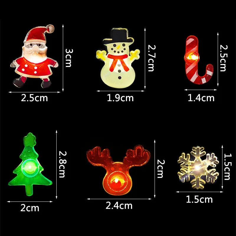 2M 20LED Festive Light String – Decorative LED Lights Featuring Snowflakes, Candy Canes, Snowmen, and More - Home Fads 