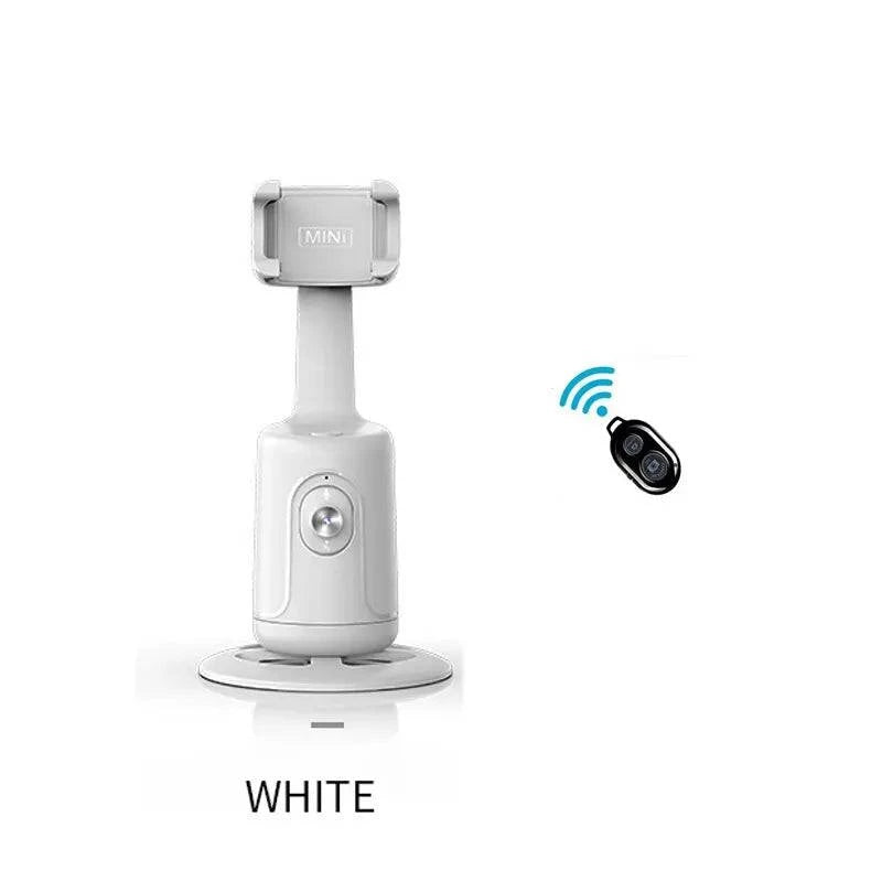 360° Auto Face Tracking Camera Monopod with Remote: AI-Powered, Intelligent Follow Stand, Selfie Stabilizer for Smartphone Vloggers - Home Fads 