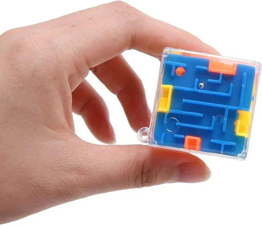3D Maze Puzzle Cube – Transparent Six-Sided Speed Cube for Stress Relief and Cognitive Development – Fun Maze Toy for Kids and Adults - Home Fads 