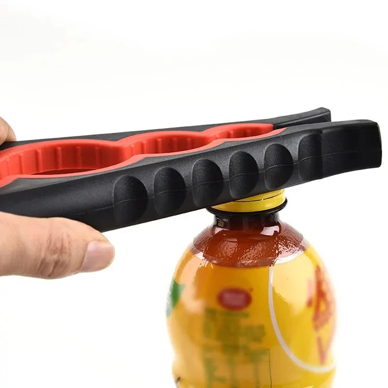 4-in-1 Multi-Purpose Can and Bottle Opener – Ergonomic Anti-Slip Handle for Effortless Opening – Durable Aluminum Alloy for Long-Lasting Performance - Home Fads 