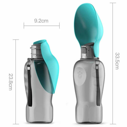 800ml Dog Water Bottle: Portable Drinking Solution for Dogs of All Sizes - Essential Outdoor Pet Accessory - Home Fads 