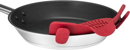 Adjustable Clip-On Pot Strainer for Pots, Pans, and Bowls - Kitchen Colander and Strainer Attachment - Home Fads 