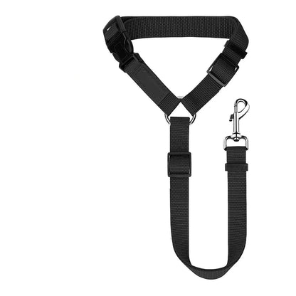 Adjustable Pet Travel Harness: Secure Seat Belt Restraint for Dogs and Cats in Cars - Home Fads 