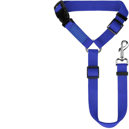 Adjustable Pet Travel Harness: Secure Seat Belt Restraint for Dogs and Cats in Cars - Home Fads 
