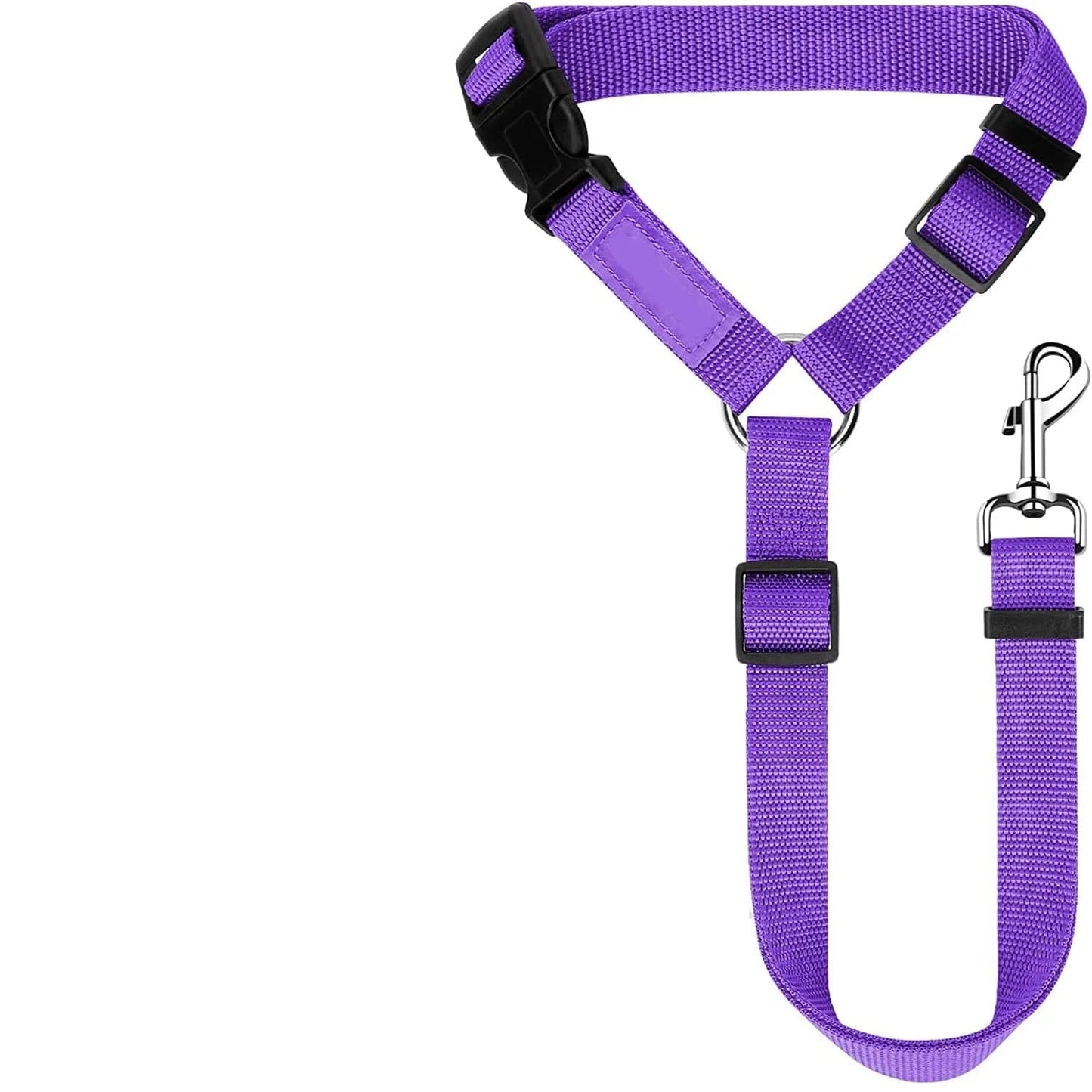 Adjustable Pet Travel Harness: Secure Seat Belt Restraint for Dogs and Cats in Cars - Home Fads 
