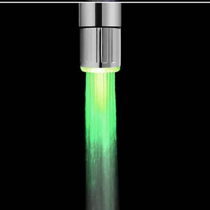 Advanced LED Water Faucet Aerator: 3 Color Lights, Temperature-Sensitive Illumination - Ideal for Kitchen & Bathroom - Home Fads 