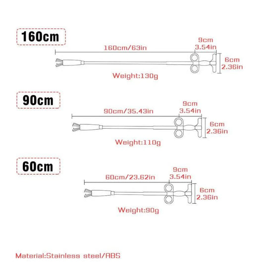 Advanced Sewer Pipe Dredging Snake & Augmenter: Efficient Cleaning & Clog Removal - Available in 5 Sizes for Easy Two-Finger Operation - Home Fads 