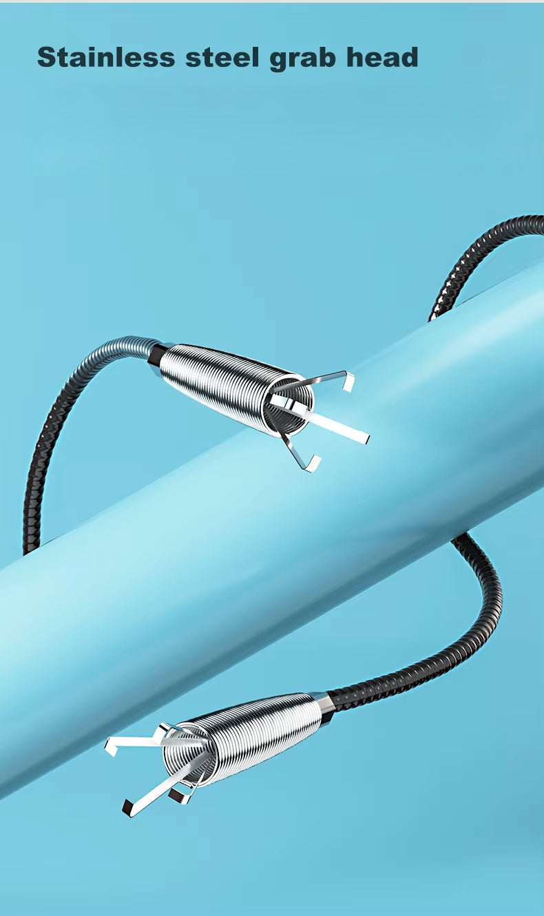 Advanced Sewer Pipe Dredging Snake & Augmenter: Efficient Cleaning & Clog Removal - Available in 5 Sizes for Easy Two-Finger Operation - Home Fads 