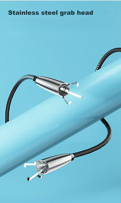 Advanced Sewer Pipe Dredging Snake & Augmenter: Efficient Cleaning & Clog Removal - Available in 5 Sizes for Easy Two-Finger Operation - Home Fads 