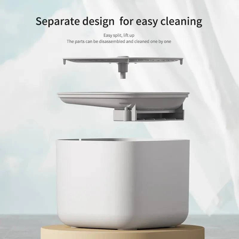 Automatic 3L Cat Water Fountain with Recirculating Filter and Large Capacity - USB Electric Mute Design - Home Fads 