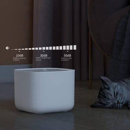Automatic 3L Pet Water Fountain – Ultra-Quiet USB Powered Drinking Dispenser with Recirculating Filter - Home Fads 