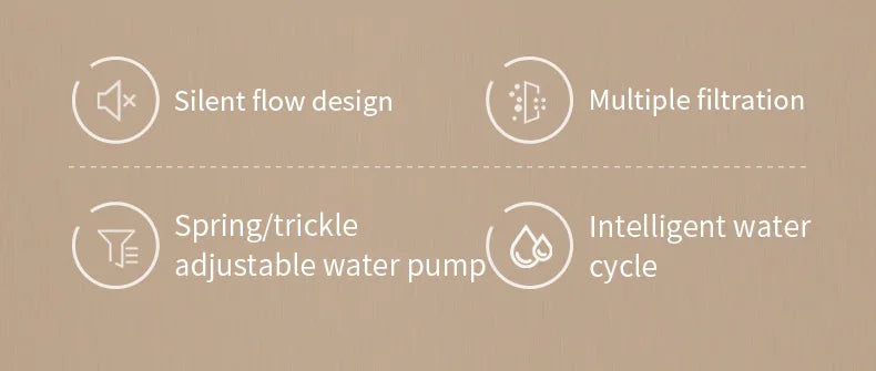 Automatic 3L Pet Water Fountain – Ultra-Quiet USB Powered Drinking Dispenser with Recirculating Filter - Home Fads 