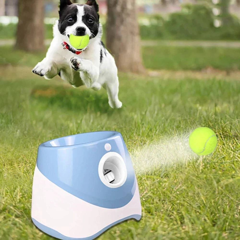 Automatic Tennis Ball Launcher: Interactive Dog Training Toy - Home Fads 
